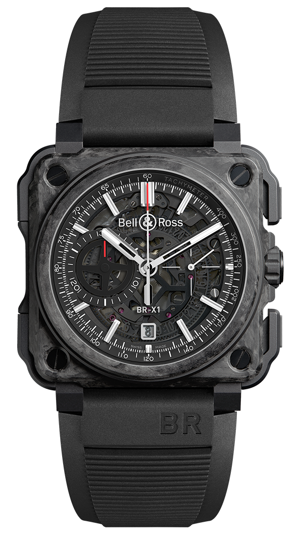 Bell & Ross BR-X1 CARBONE FORGE BRX1-CE-CF-BLACK Replica watch